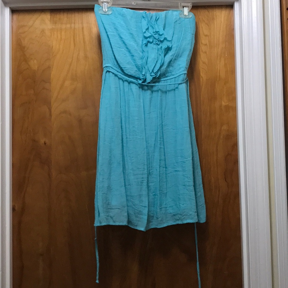 Strapless dress